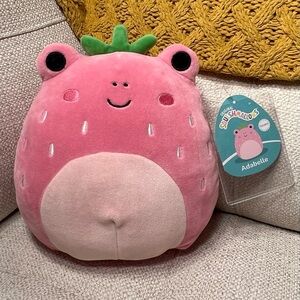 🍓🐸 ADABELLE - Box Lunch Exclusive Squishmallow - 8” - Strawberry Frog 🍓🐸